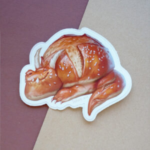 Bun Dragon Sticker