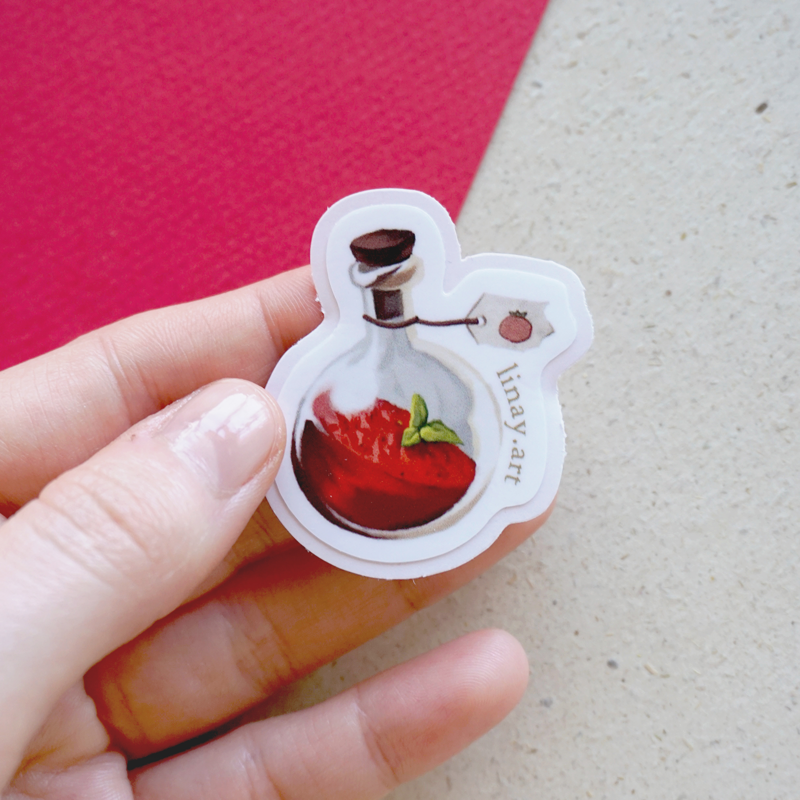 Tomato Potion Sticker - Image 2