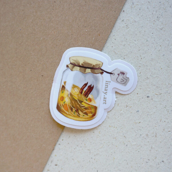 Chicken Soup Potion Sticker